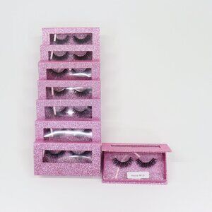 Bundle of 8 Hestia 15mm Mink/Mink Alternative Woman’s Full Strip Eyelashes